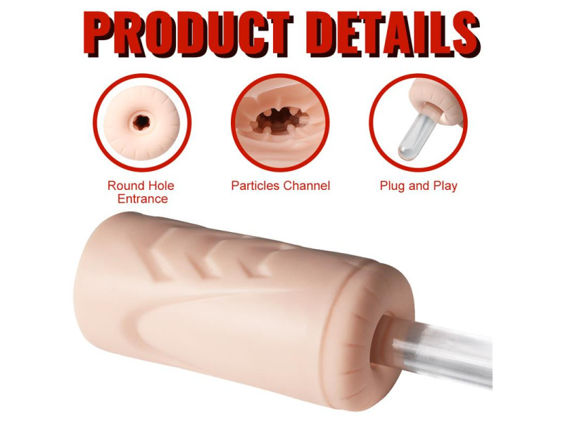 Masturbador con Vibracion y Efecto Succion Suctroker V100 I