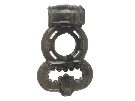 Anillo para el Pene con Vibracion Negro