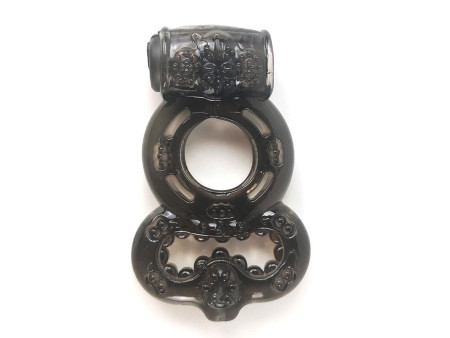Anillo para el Pene con Vibracion Negro