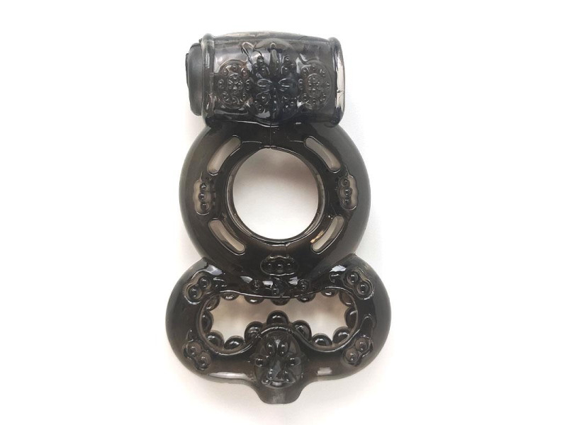 Anillo para el Pene con Vibracion Negro