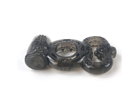 Anillo para el Pene con Vibracion Negro