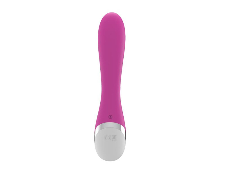 VIbrador Dual USB Silicona Rosa