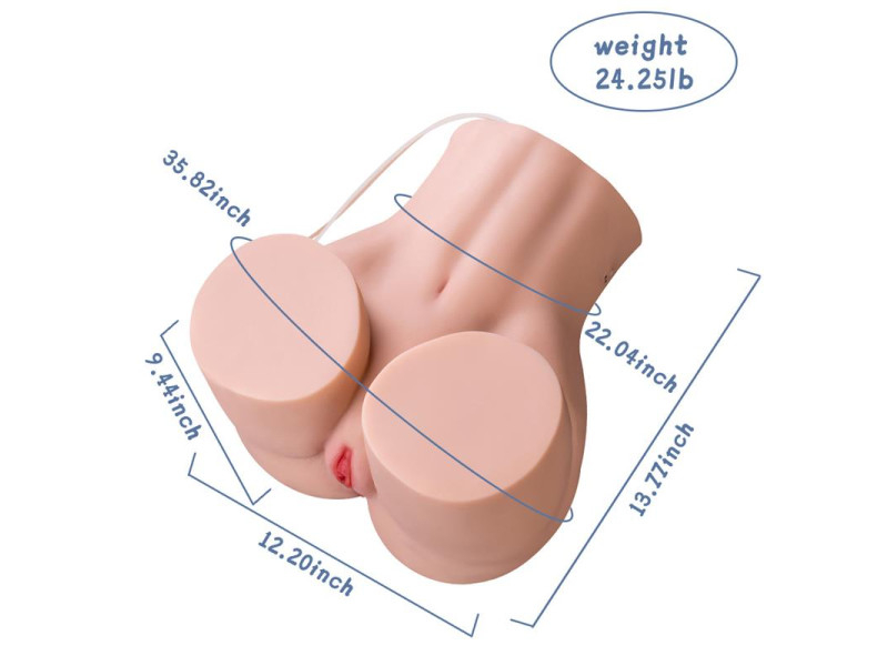 Bridget Torso con Vibracion y Efecto Succion 11 kg