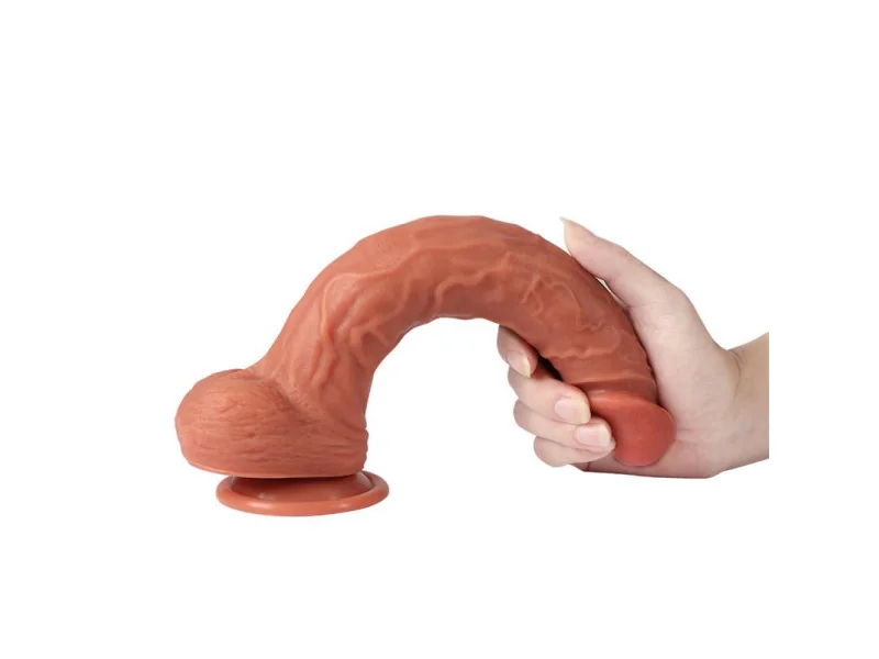 Len Dildo Silicona Dual Layer 1043