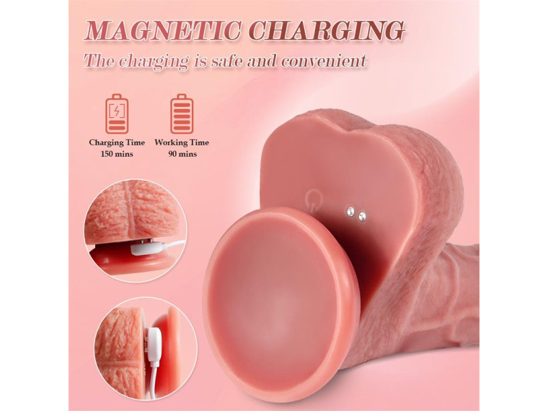 Marshall Dildo con Thrusting y Vibracion 8