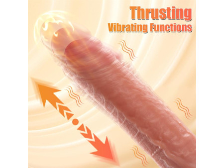 Marvin Dildo con Thrusting y Vibracion 807