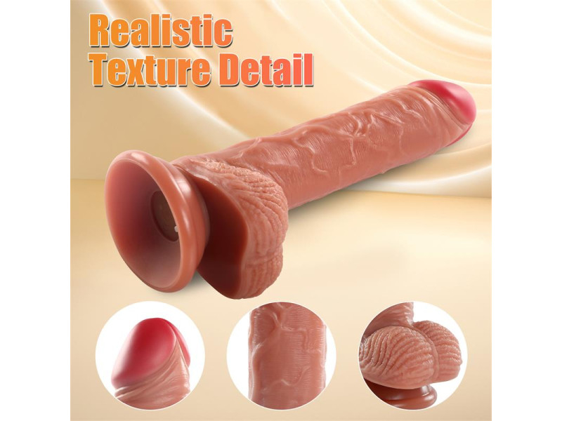 Marvin Dildo con Thrusting y Vibracion 807