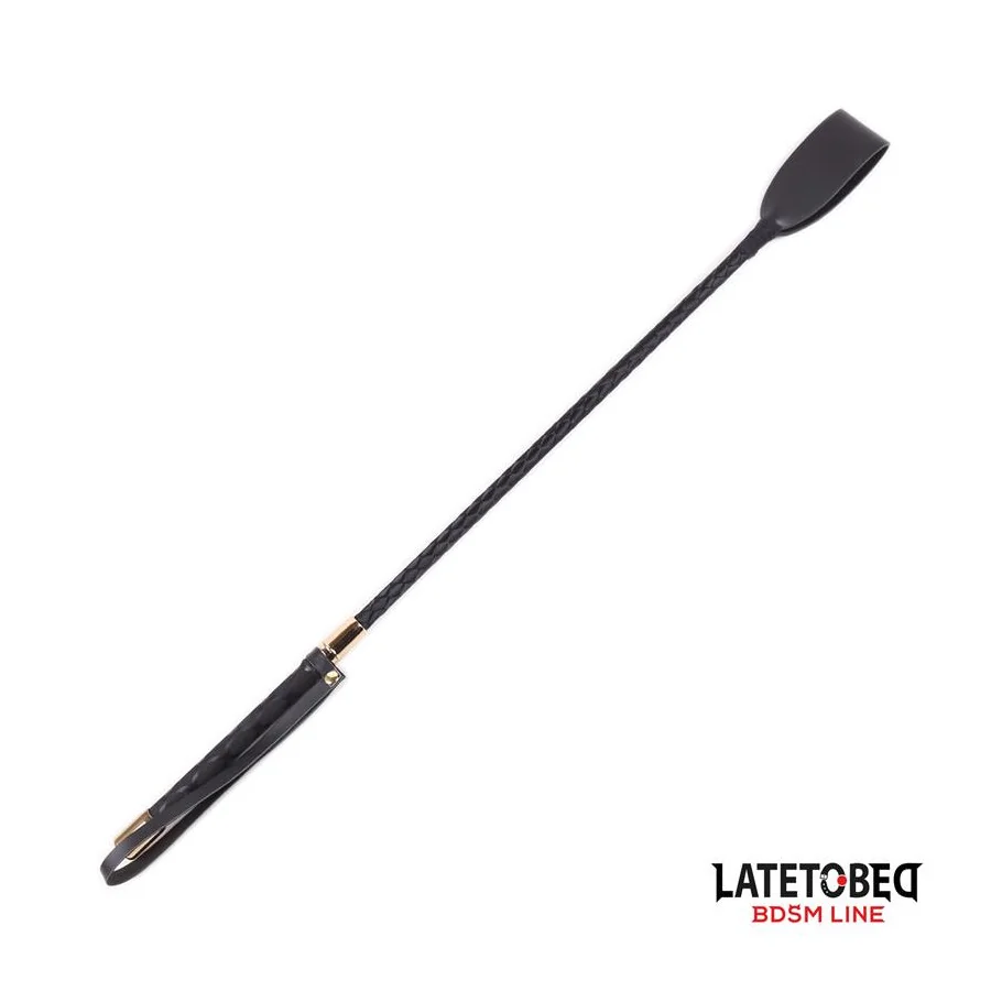 Fusta Clasica Negro y Dorado 55 cm Fusta Clasica Negro y Dorado 55 cm