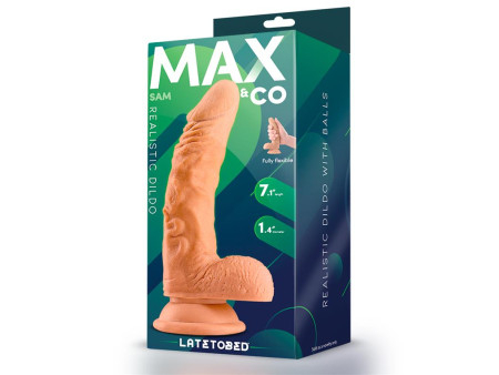 Sam Dildo Realista con Testiculos 71 Natural