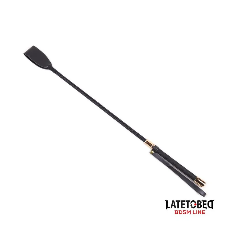 Fusta Clasica Negro y Dorado 55 cm