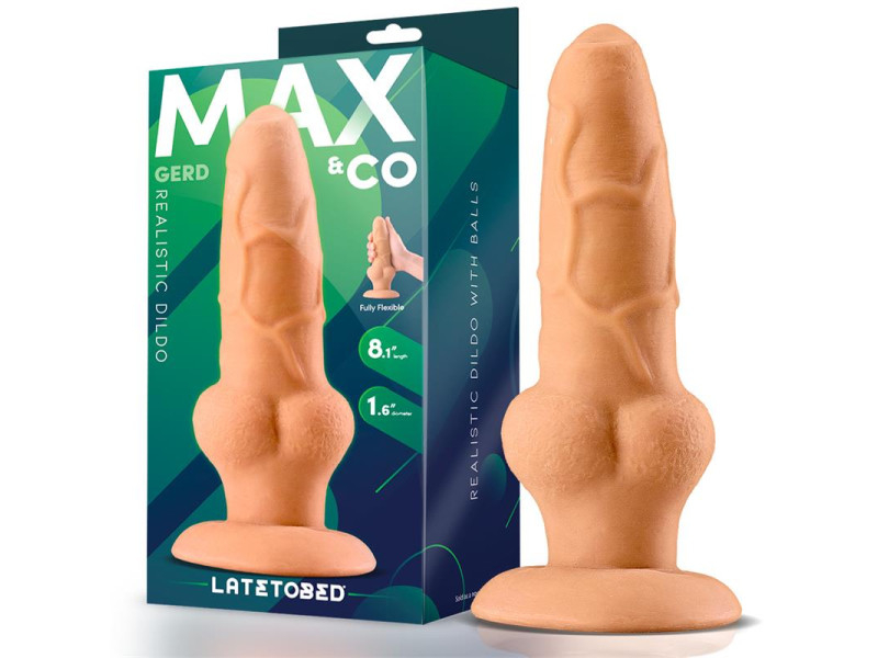 Gerd Dildo Realista con Testiculos 81 Natural Gerd Dildo Realista con Testiculos 81 Natural