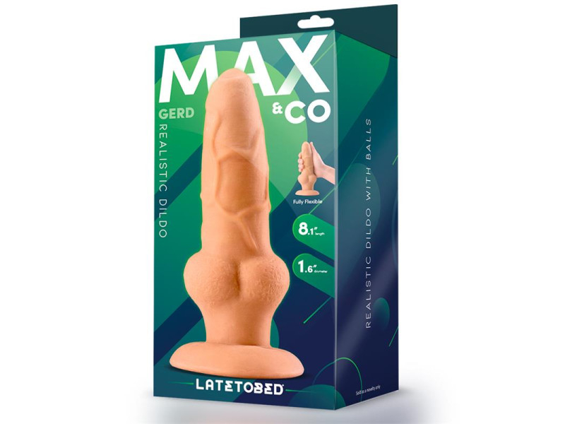 Gerd Dildo Realista con Testiculos 81 Natural