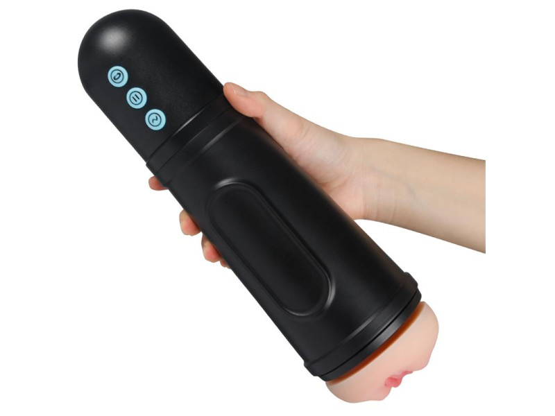 Locker Masturbador con Vibracion y Efecto Succion Vagina