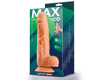 Andi Dildo Realista con Testiculos 91 Natural