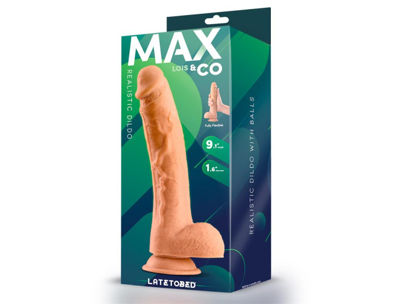 Lois Dildo Realista con Testiculos 91 Natural