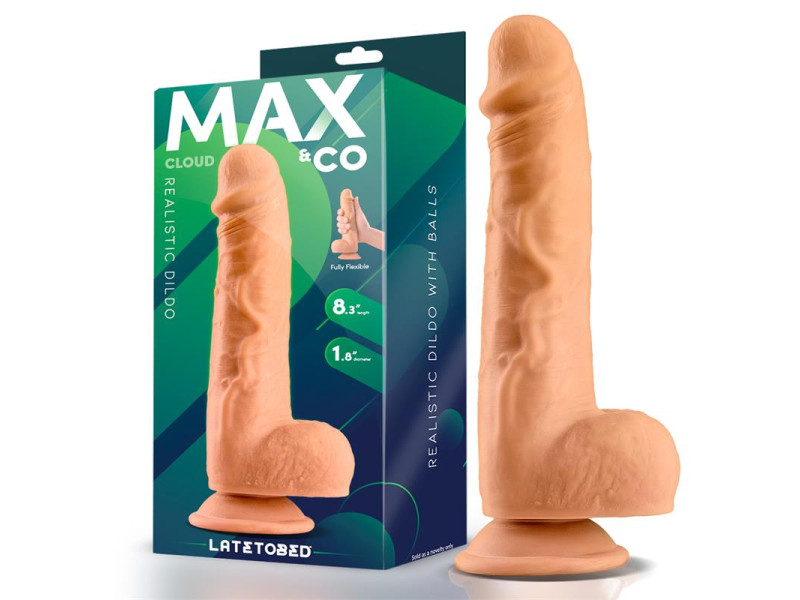 Cloud Dildo Realista con Testiculos 83 Natural
