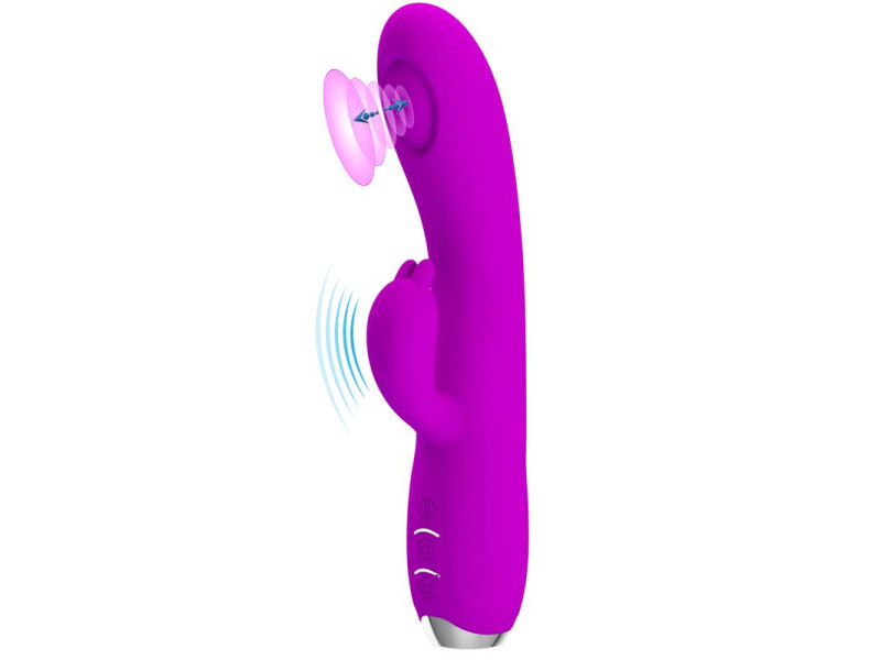 Regina Vibrador con Succion y Tapping