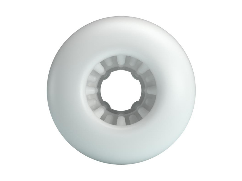 Crystle Masturbador Doble Entrada Blanco