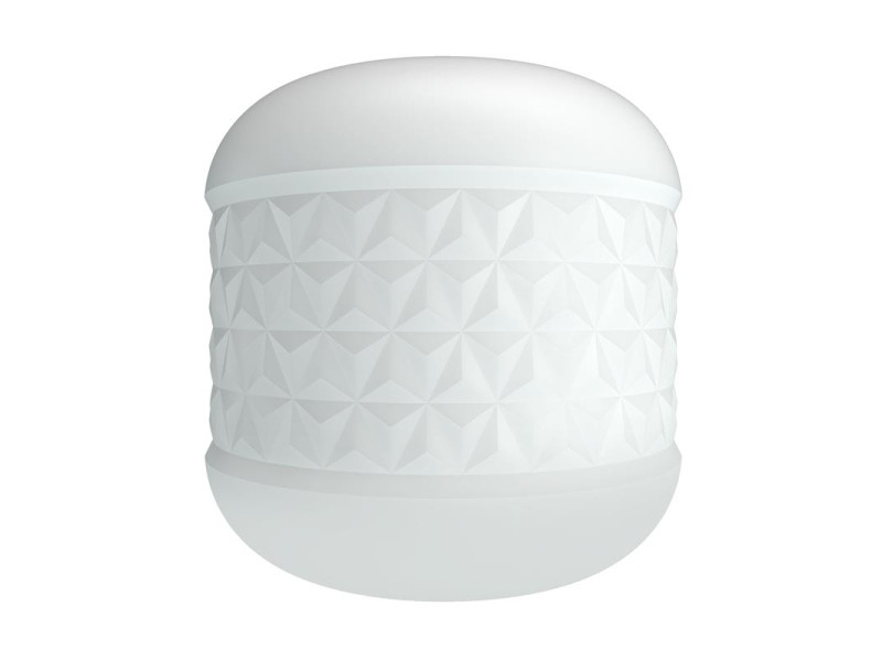 Crystle Masturbador Doble Entrada Blanco