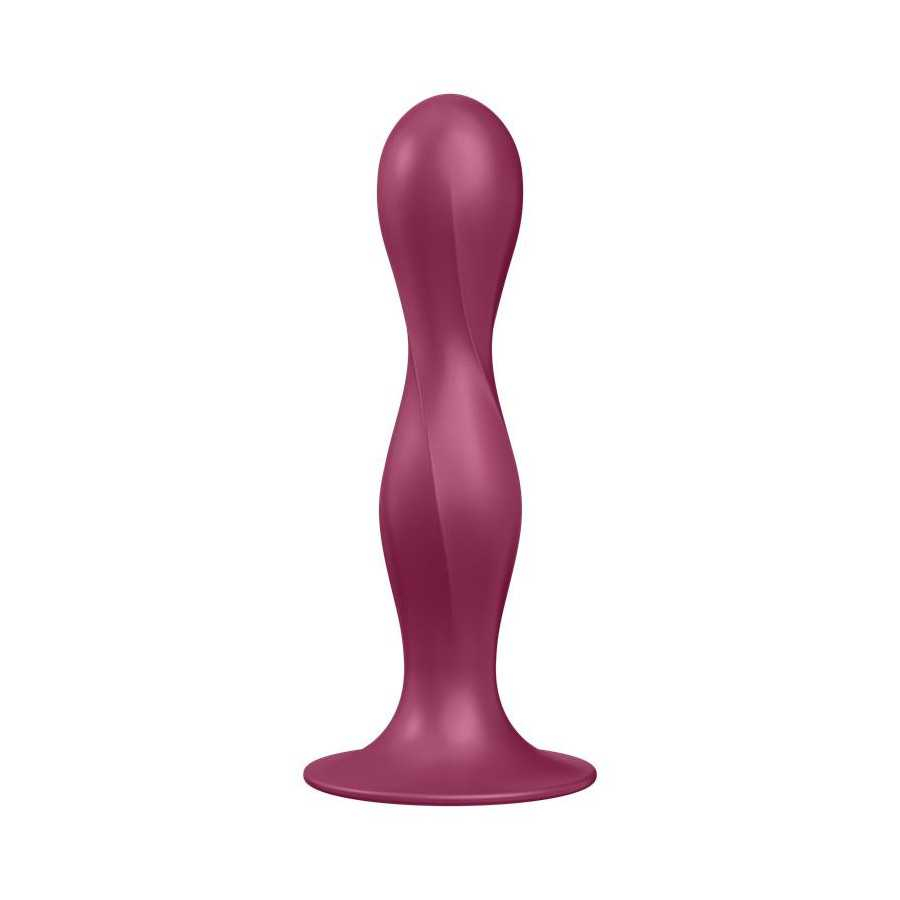 Dildo con Bolas Internas Double Ball R Rojo