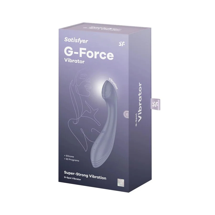 Vibrador para el Punto G G Force Violeta