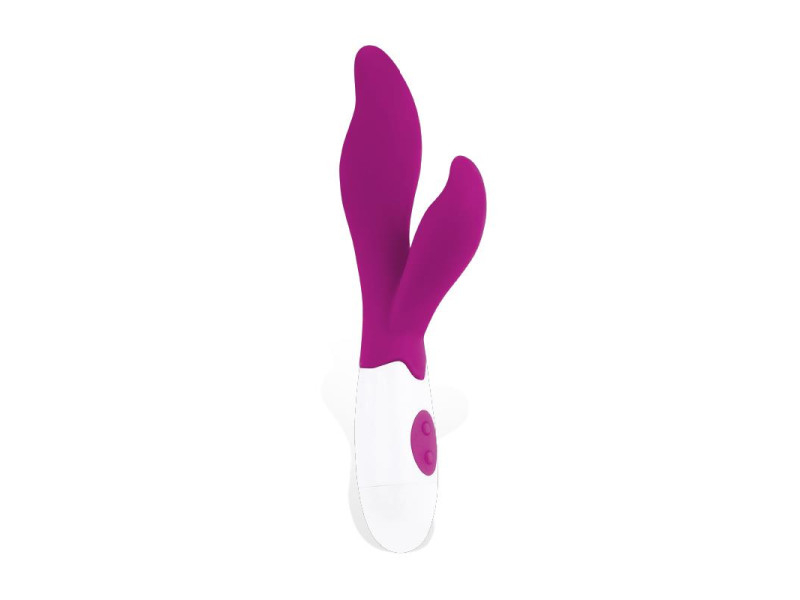 Preston Vibrador con Estimulador Silicona