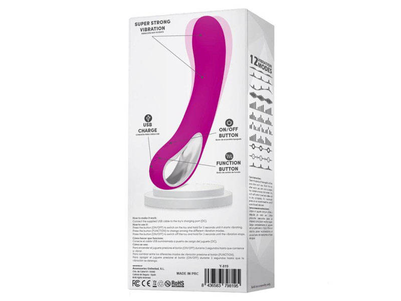 Liam Vibrador USB Silicona