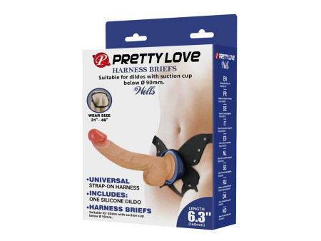 Wells Arnes Universal con Dildo