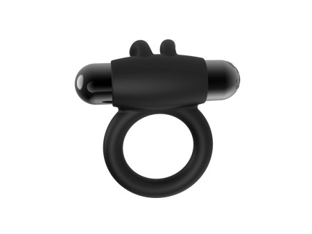 Fermax Anillo Vibrador con Conejito USB Silicona Negro