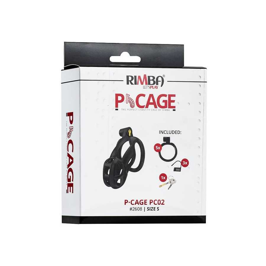 P Cage PC02 Jaula para el Pene 3 Tallas