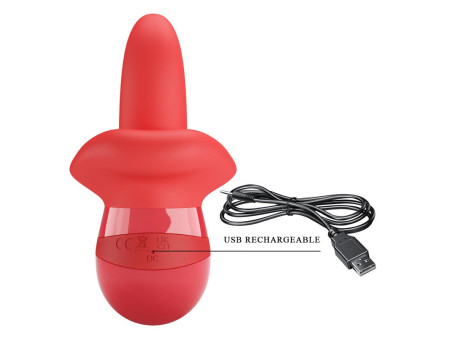 Obelia Estimulador con Vibracion y Movimiento Lengua