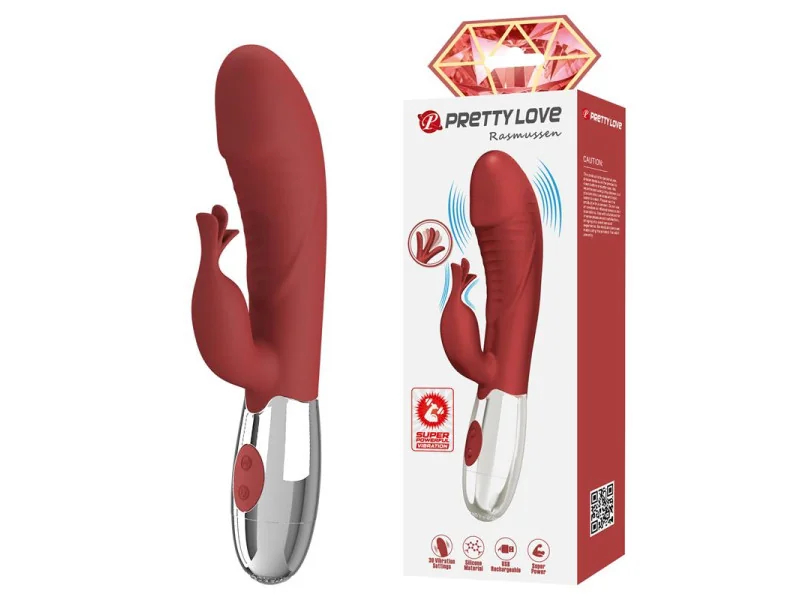Rasmussen Vibrador 30 Funciones Rojo Rasmussen Vibrador 30 Funciones Rojo
