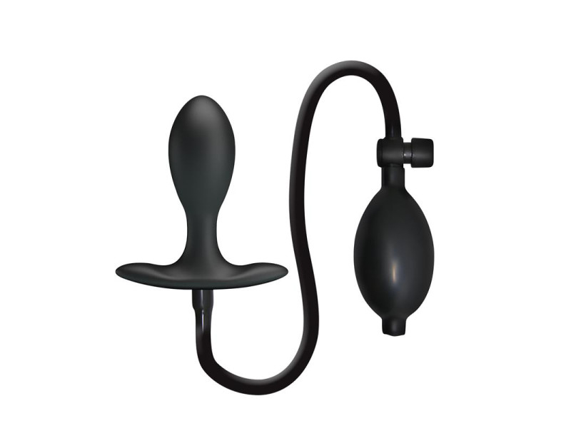 Plug Anal con Inflado y Bola Interna