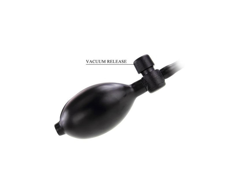 Plug Anal con Inflado y Bola Interna