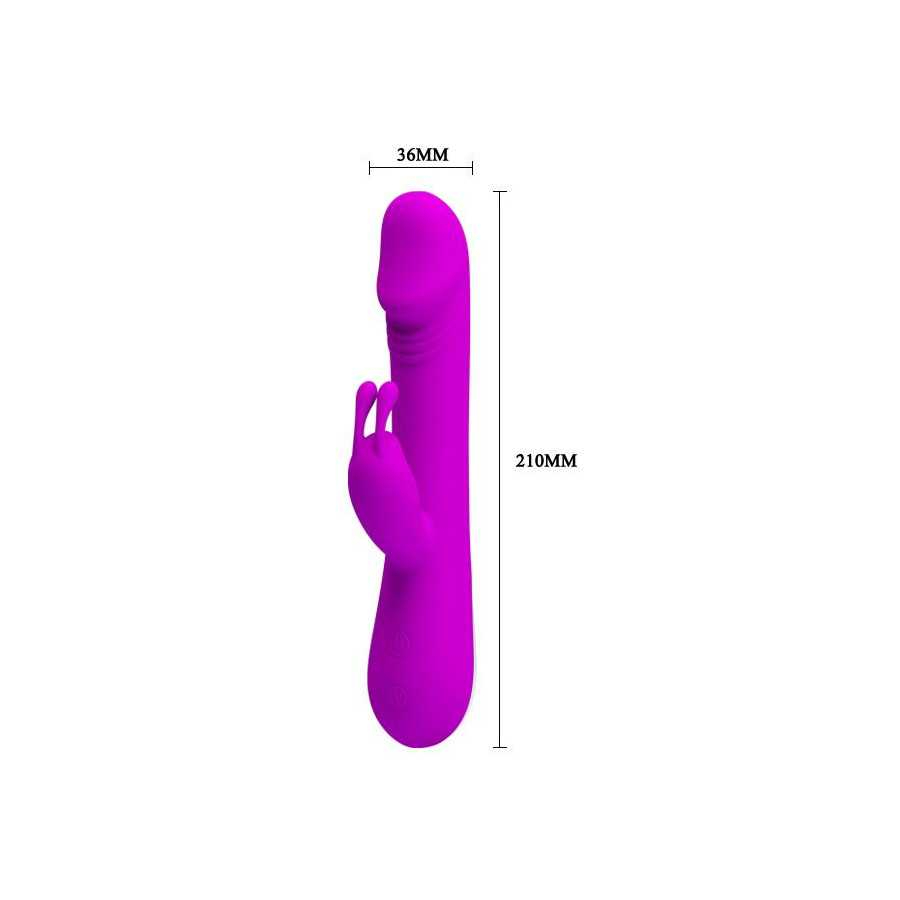 Pretty Love Vibrador Robert Color Purpura