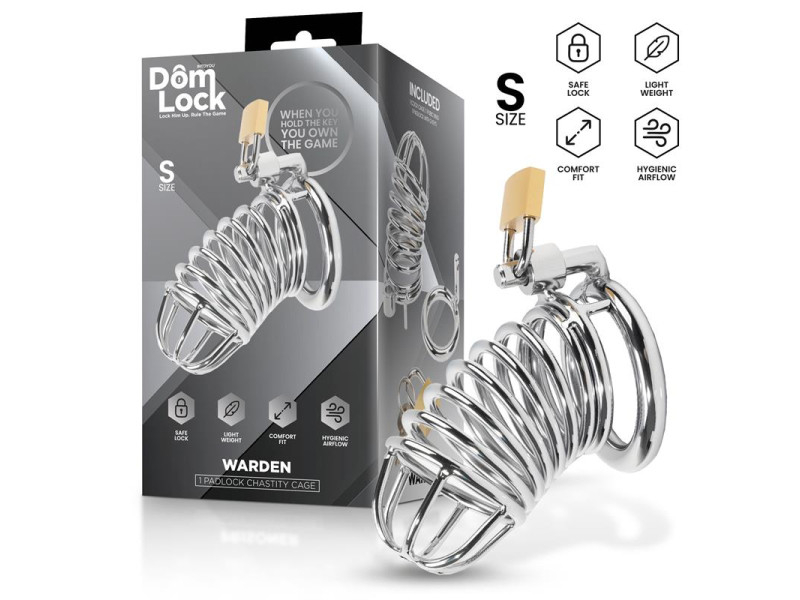 Warden Jaula para el Pene Talla S
