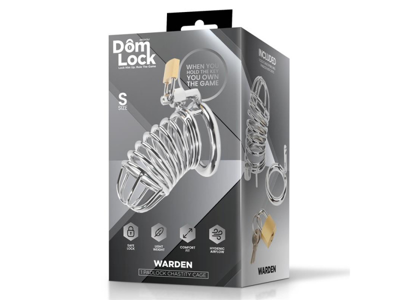 Warden Jaula para el Pene Talla S