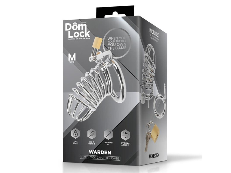 Warden Jaula para el Pene Talla M