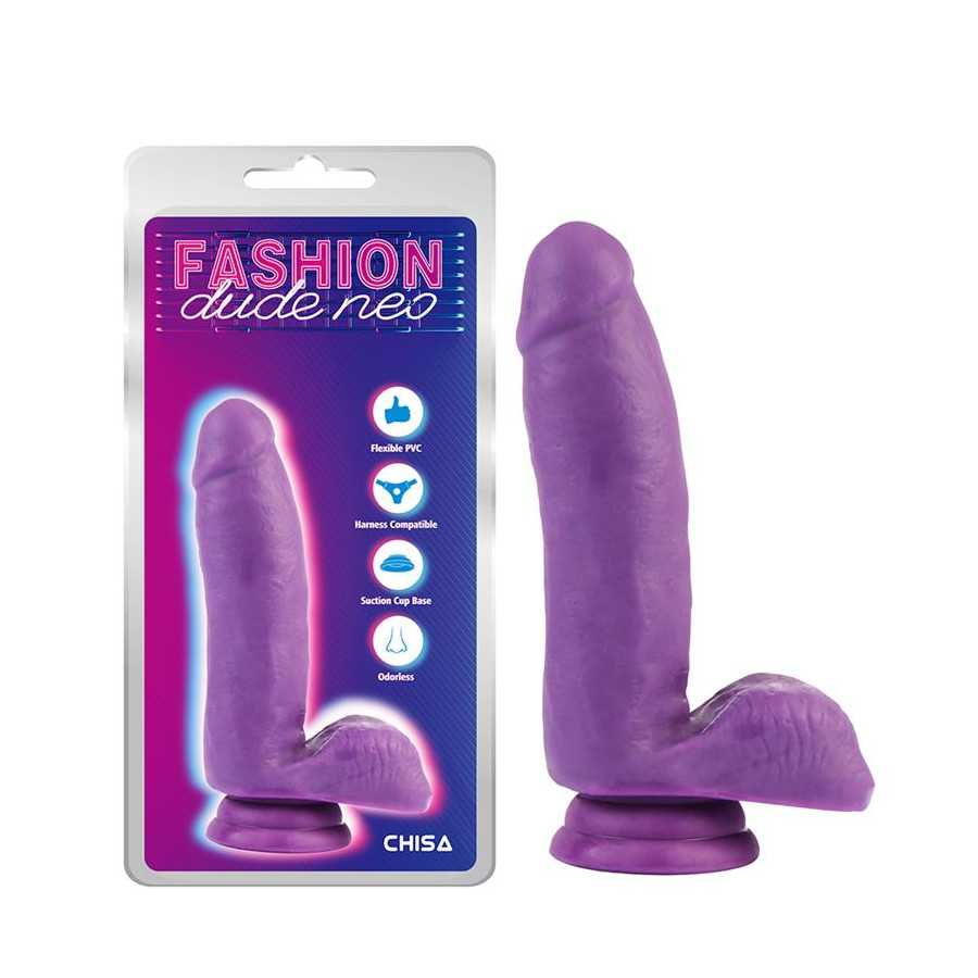 Dildo Dual Density Purpura 67