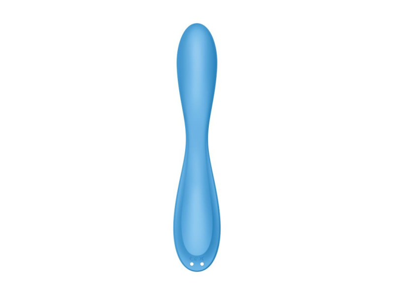Vibrador G Spot Flex 4 con APP Satisfyer Connect Azul