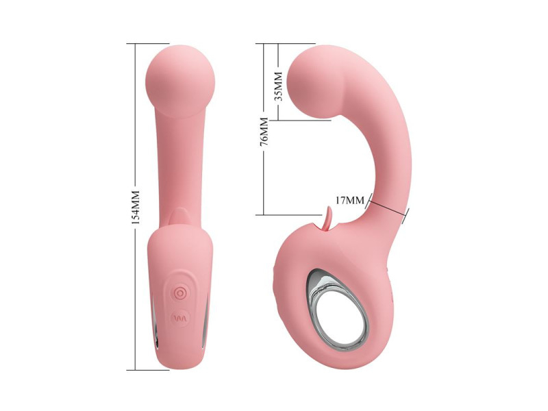 Erynnyes Vibrador con Lengua Estimuladora