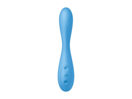Vibrador G Spot Flex 4 con APP Satisfyer Connect Azul