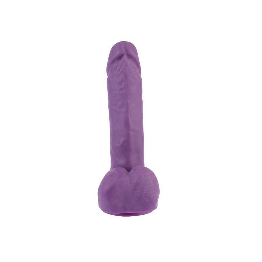 Dildo Dual Density Purpura 76