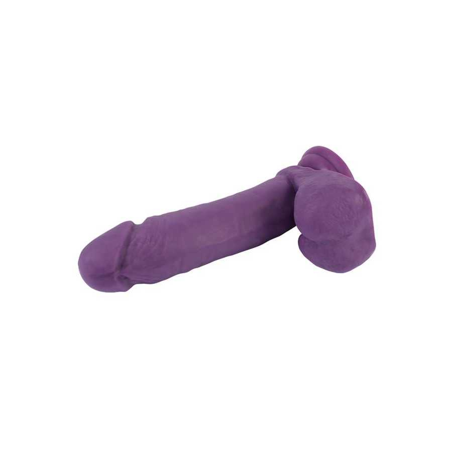 Dildo Dual Density Purpura 76