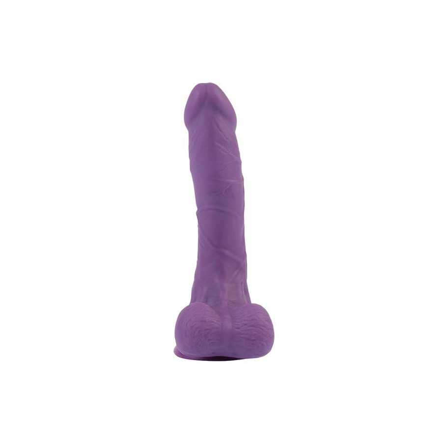 Dildo Dual Density Purpura 8