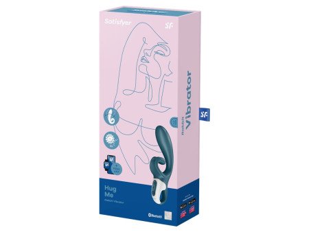 Vibrador Hug Me con APP Satisfyer Connect Grayblue Vibrador Hug Me con APP Satisfyer Connect Grayblue