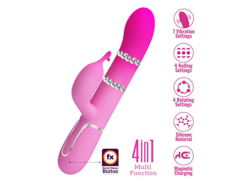 Shima Vibrador con Bolas Rotadoras