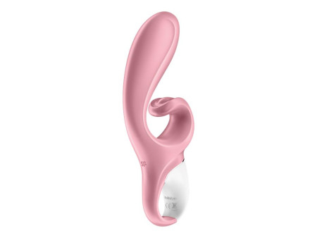 Vibrador Hug Me con APP Satisfyer Connect Rosa