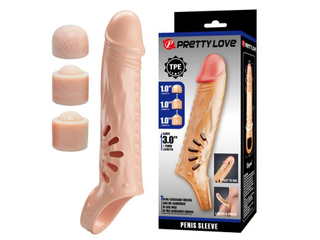 Funda para el Pene con Extensores