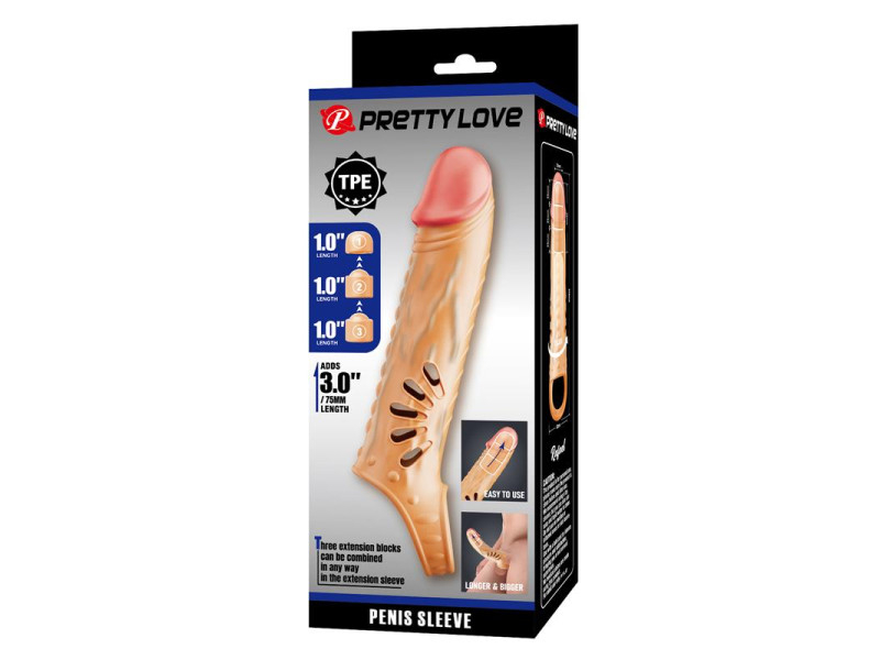 Funda para el Pene con Extensores
